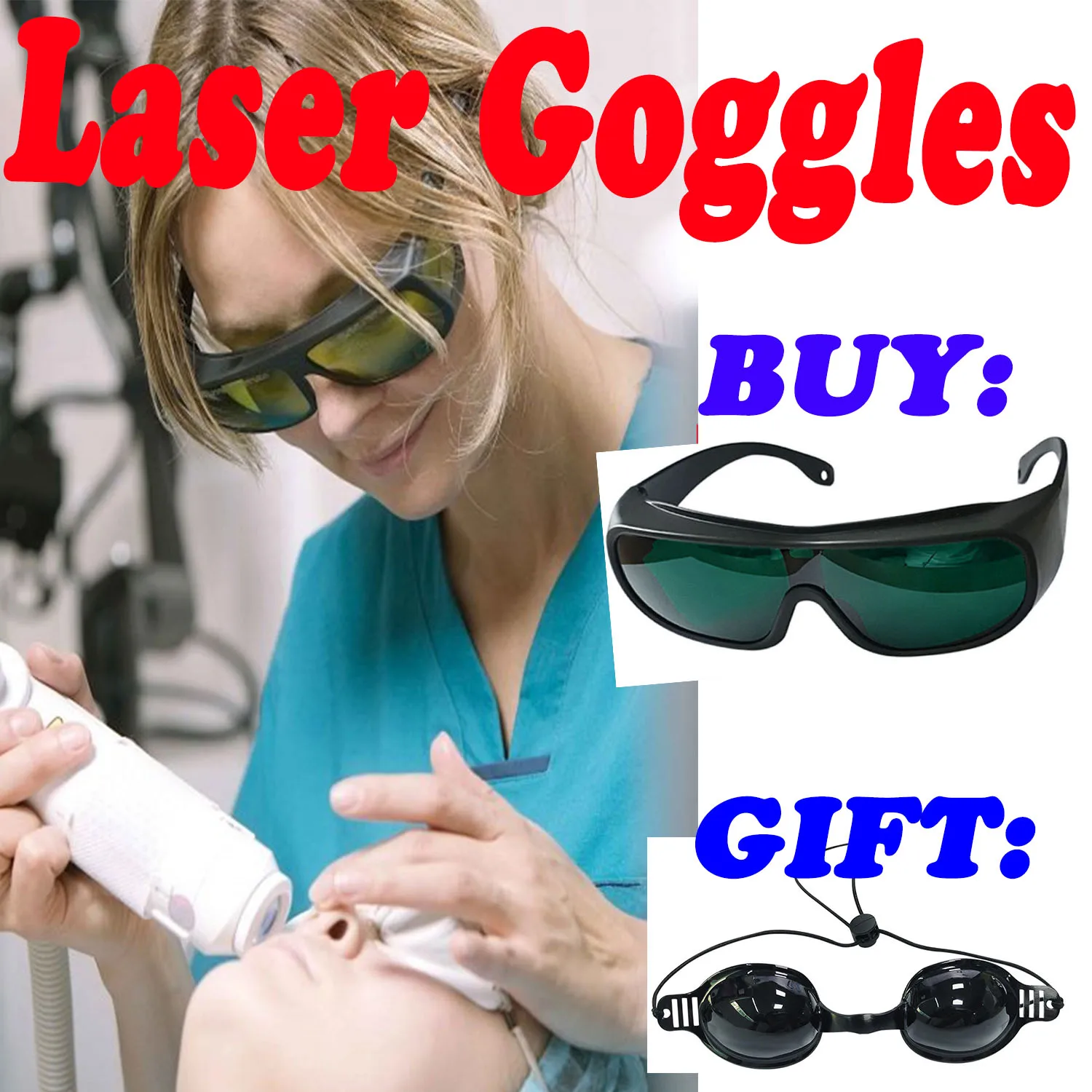 

laser glasses OD6 Laser Protection 1064nm Laser Safety Glasses Protective Glasseslaser protective lenses 532nm laser protection