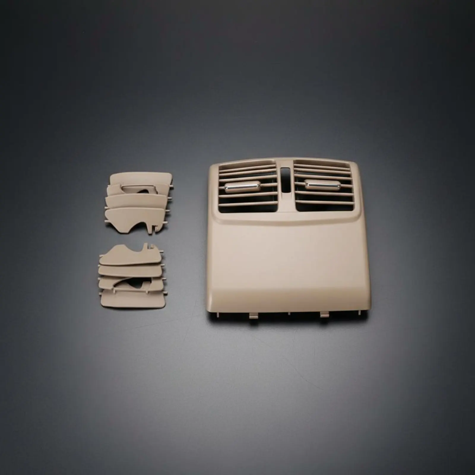 

Rear Air Cooling Vent Panel Heat Resistant Rear Air Conditioning Vent Cover Automotive Interior Part Adjustable Air Circulation