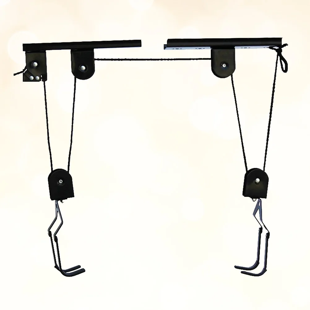 Mountain Bike Storage Hooks Stands Heavy Duty Bike Hangers up to 25KG (Black) bike wall hook bike wall storage rack