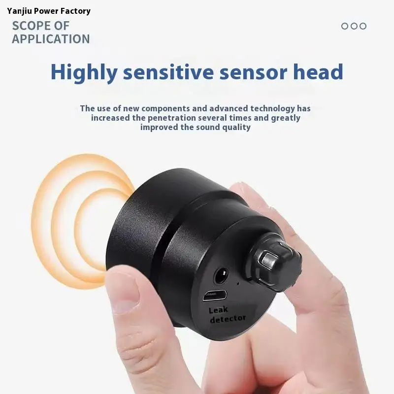 Комплект высокопрочного детектора утечек с беспроводным микрофоном для стен из стальных труб из стального цемента, 12 мА