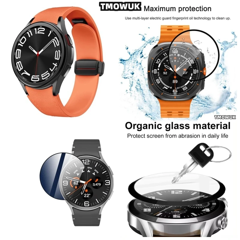 

For Samsung Watch8 44mm Watch8 40mm Watch 8 Classic - Fingerprint-Resistant Surface