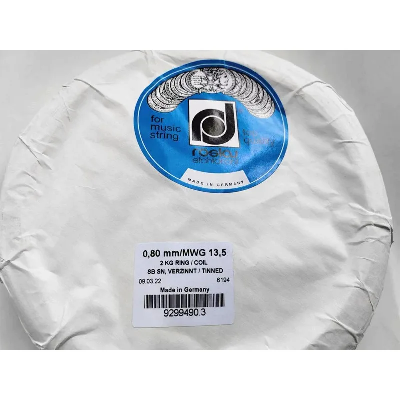 Xinrong Piano Accessories Piano String Wire, Bare String String ROSLAU Leslau 3 meters Price - Image 2