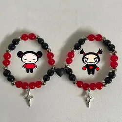 Pucca Garu matching friendship bracelets Y2K Jewelry Handmade