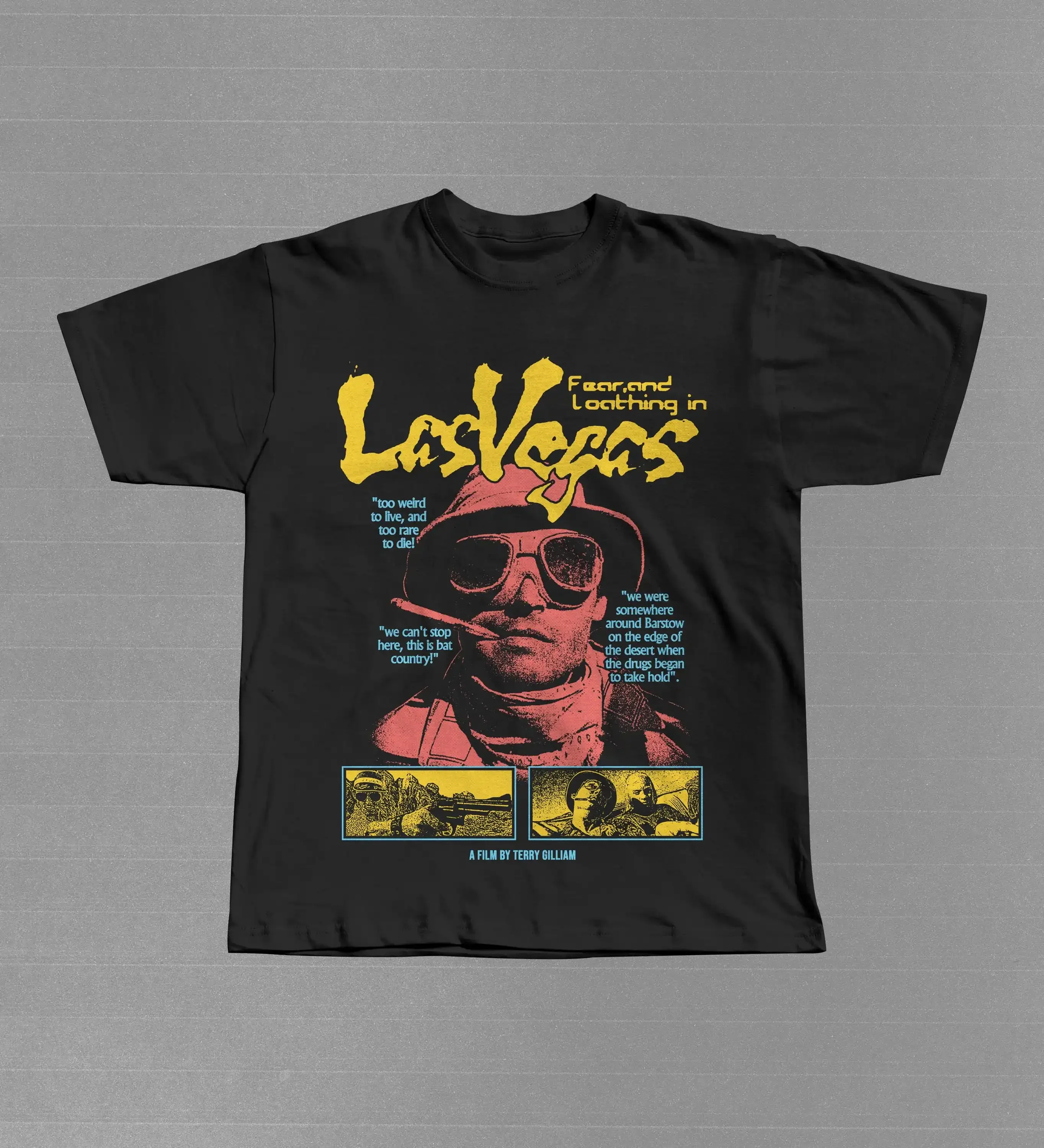 Fear and Loathing in Las Vegas T-Shirt, Vintage 90s Movie Graphic Tee