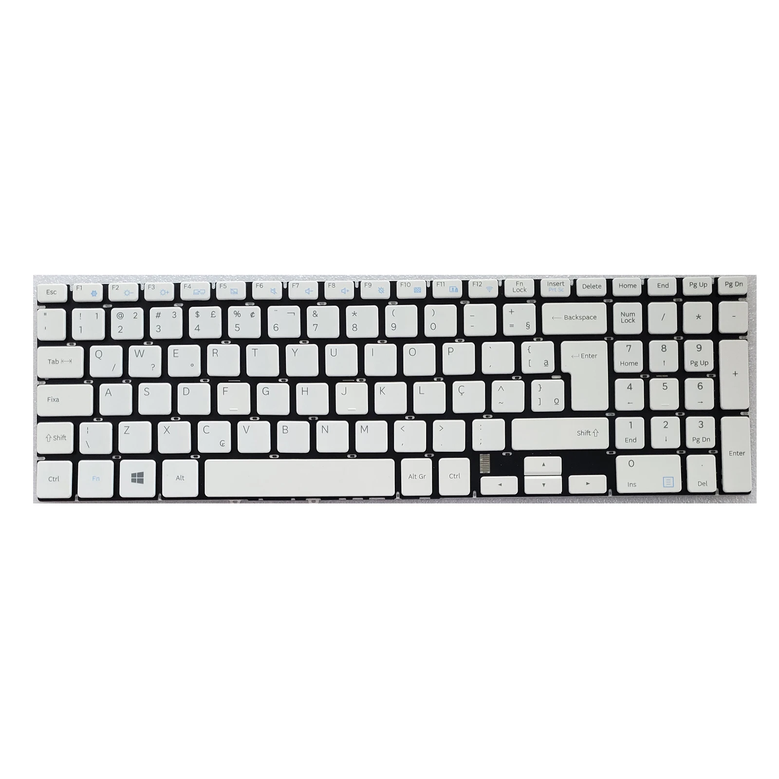 Teclado do portátil para samsung np-500r5h 350xaa 370e5jb5j 550r5l 300e5m 500r5k br