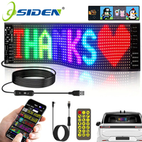 Smart Led Display Screen APP Control Customizable Tex With Bluetooth Programmable Led Eyes for Car DIY Store Hotel Holiday Decor