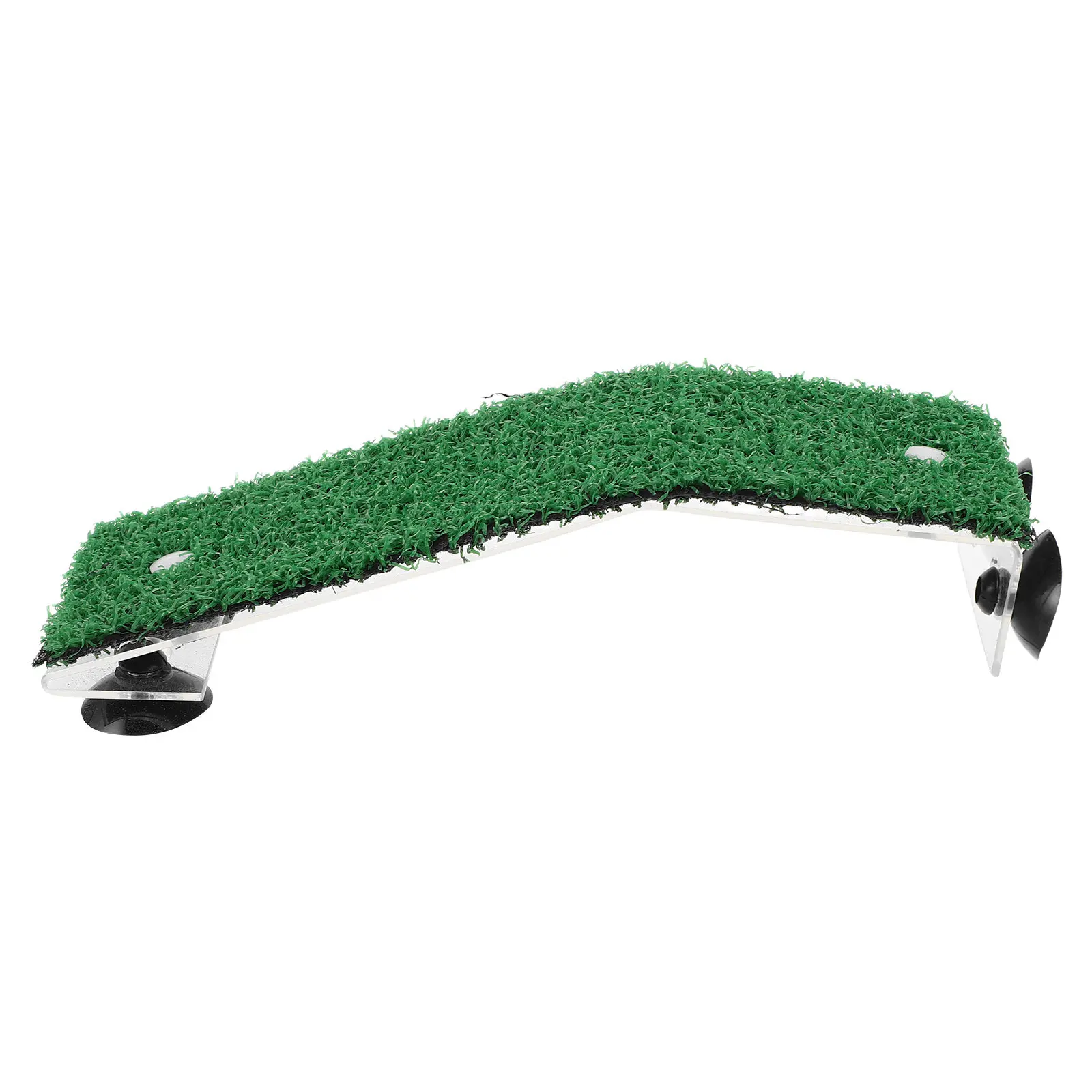 Pool Animal Escape Ramp Artificial Grass Turtle Basking Platform Suction Cups Small Animal Escape Ladder