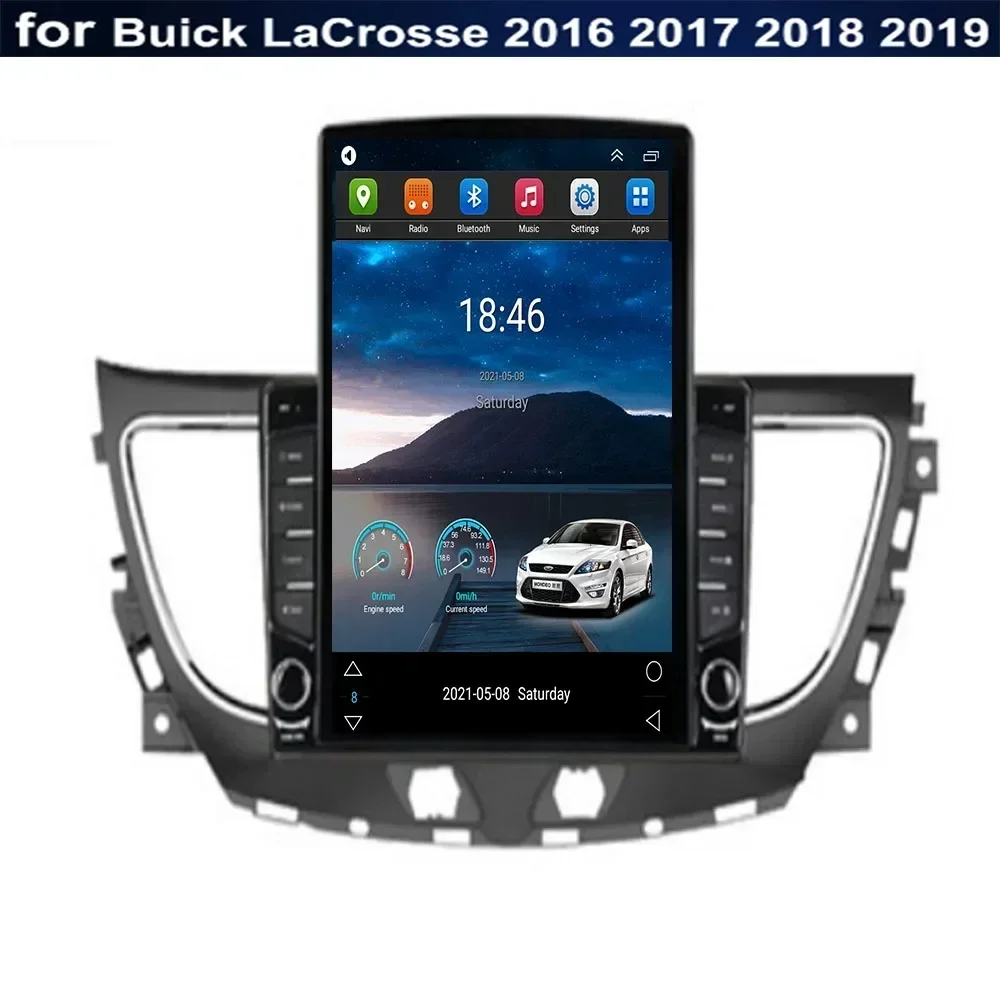 For Tesla Style 2Din Android13 Car Radio For Buick LaCrosse 2016-2035 Multimedia Video Player GPS Stereo Carplay DSP camera