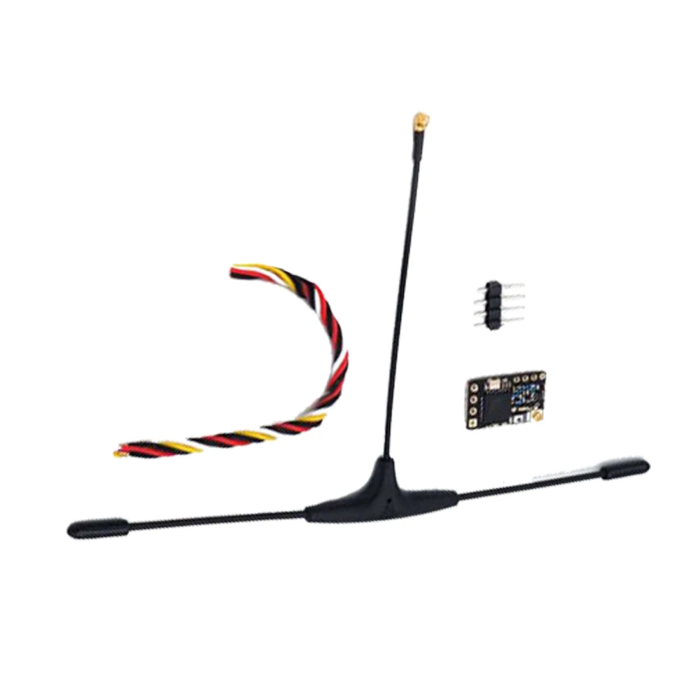 Récepteur TBS Crossfire CharacterRX SE/NANO RX PRO, avec Antenne T Originale V2, pour Modèles de Drone RC