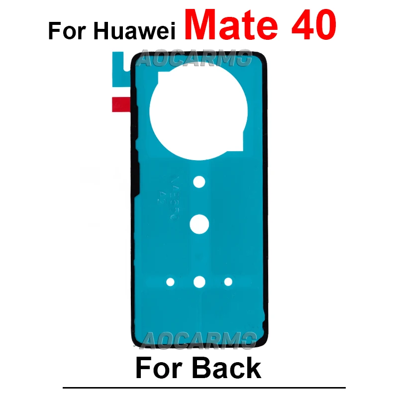 For Huawei Mate 10 20 30 40  Pro 20Pro 30Pro Rear Door Housing Back Cover Adhesive Sticker Tape Glue Replacement