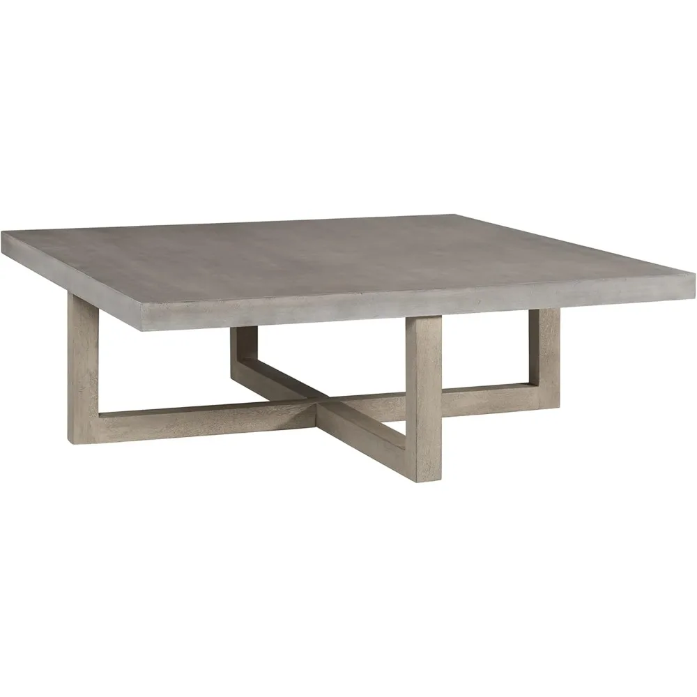 

Lockthorne Contemporary Square Cocktail Table, Gray