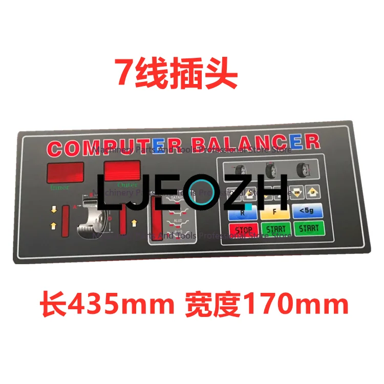 Auto Balancer Parts, Tire Balancer Keyboard Control Panel