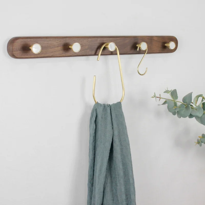 

Wall Hangers Clothes Rack Wood Entrance Hat Minimalist Clothing Rack Modern Detachable Colgador De Ropa Hallway Furniture