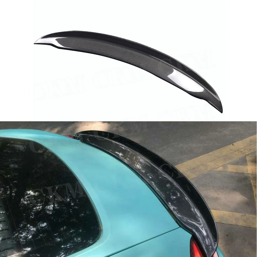 

Carbon Fiber Rear Spoiler for Porsche 981 Cayman Boxster 2013-2015 Duckbill Rear Trunk Wing Spoiler FRP