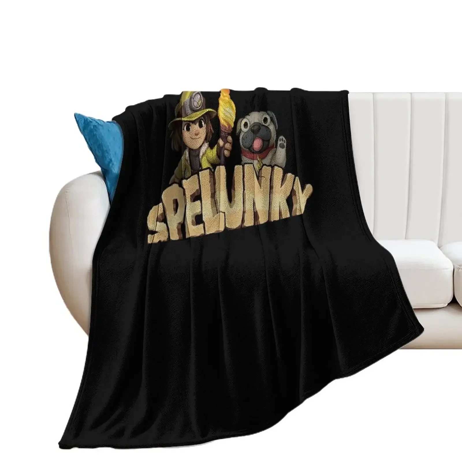 

Spelunky For Fans game Throw Blanket valentine gift ideas Sofa Throw Blankets