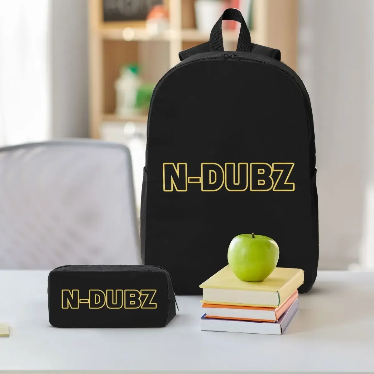 N-Dubz Merch NDubz Logo Backpack Student BookBag School Bag Shoulder Bags 3ps Insulated Lunch Bag Pencil Case