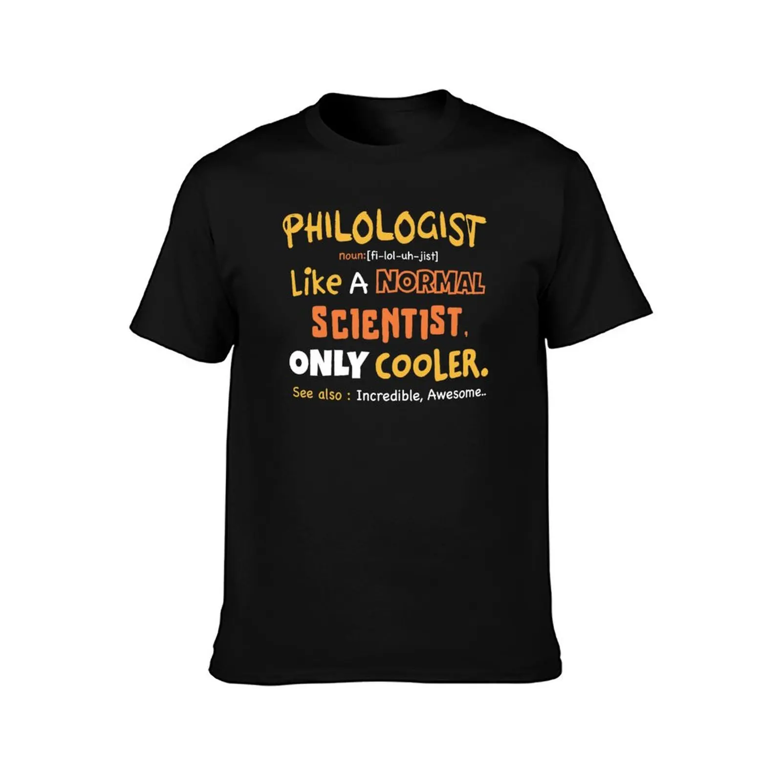 Philologie-Definition – Philologie-Student, lustige Philologie – Absolventen-T-Shirt, ästhetische Kleidung, lustige Herren-T-Shirts