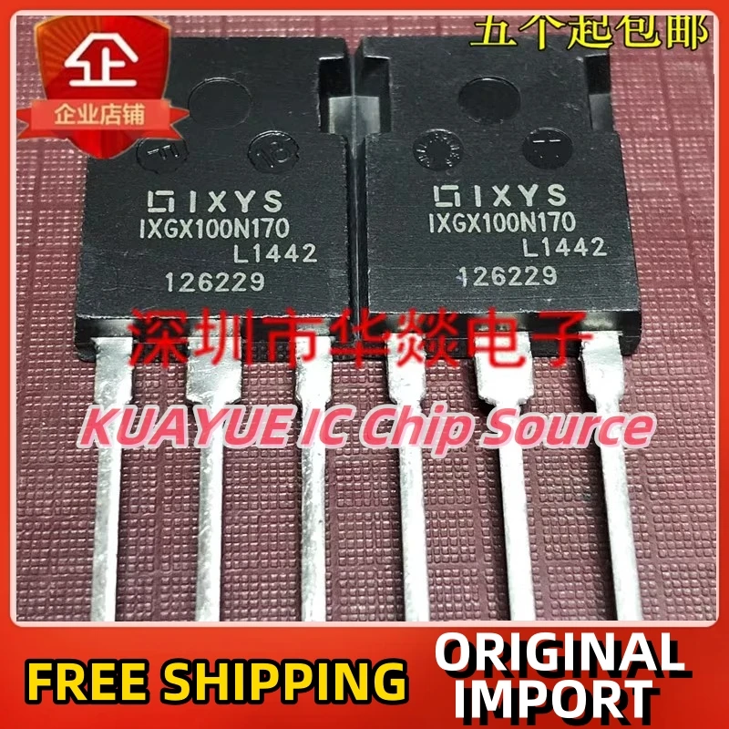 

10PCS-30PCS/ IXGX100N170 TO-247-3 1700V 100A Fast Shipping Quality Guarantee