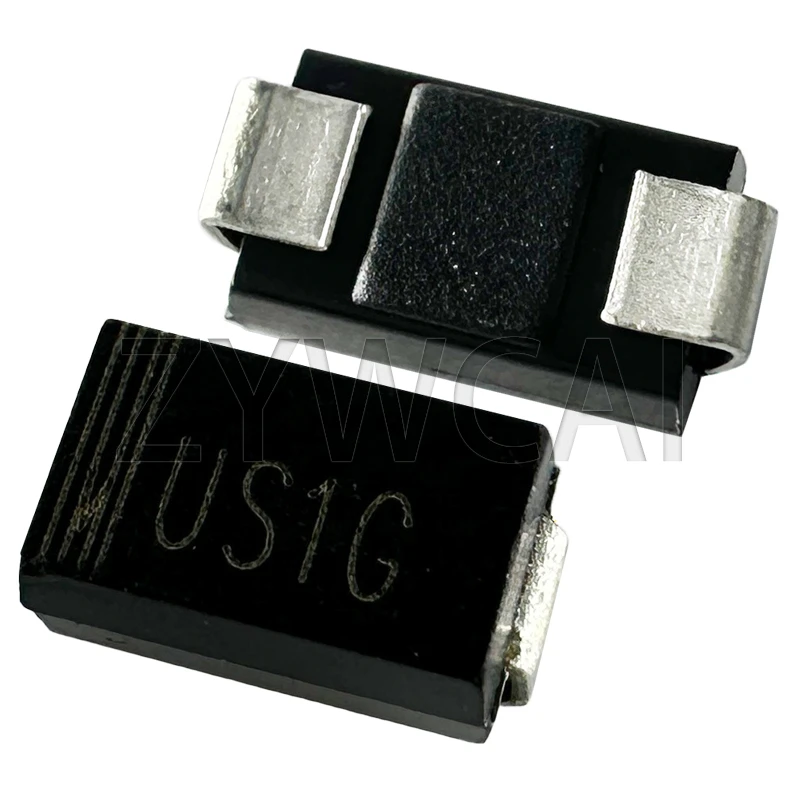 US1G UF4004 HER104 SMA  DO-214AC 1A 400V UG 50PCS ESD TVS Fast Recovery Diode