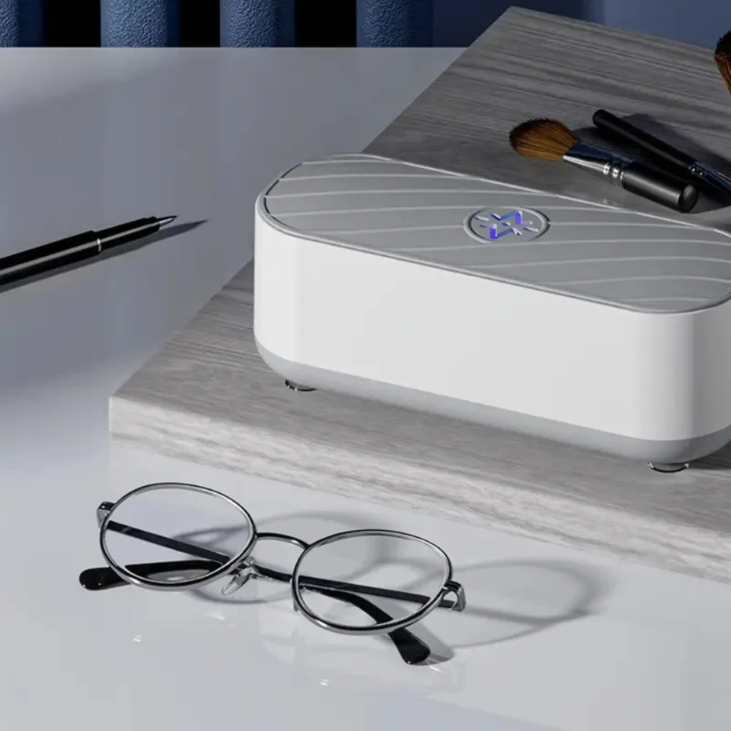 45kHz Ultrasonic Jewelry Cleaner for Rings, Watches, Necklaces, Eyeglasses, Coins - Adjustable Vibration & Temperature, Chemical