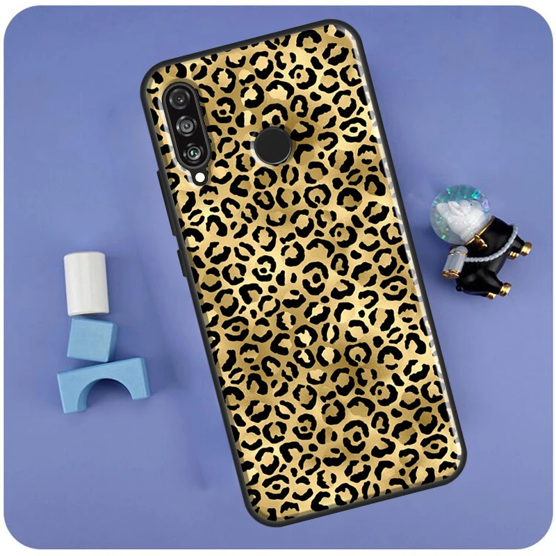 Tiger leopard print panther Case For Huawei Nova 11i 8i 3i 9 10 SE 11 Pro 5T Y60 Y61 Y70 Y90 Y91 P20 P30 P40 Lite Cover