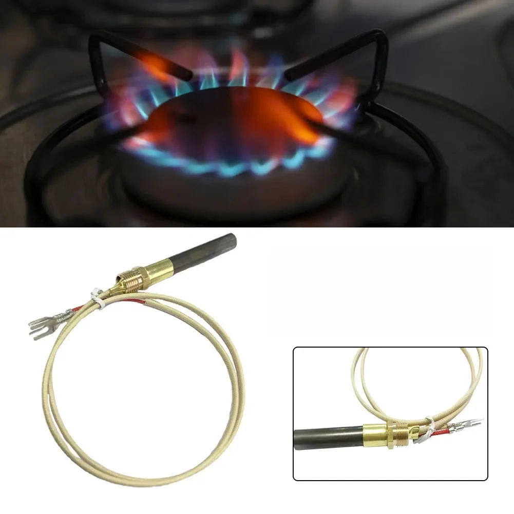 Thermopile Generator 750 mV for Gas Fireplace Water Heater Gas Fryer Stainless Steel Copper Construction 24 in 36 in Length