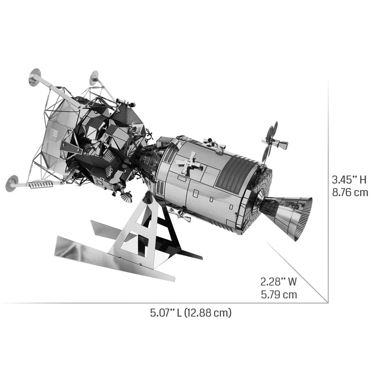 APOLLO 3D metal puzzle kit DIY Laser Cut puzzle puzzle children puzzle toys