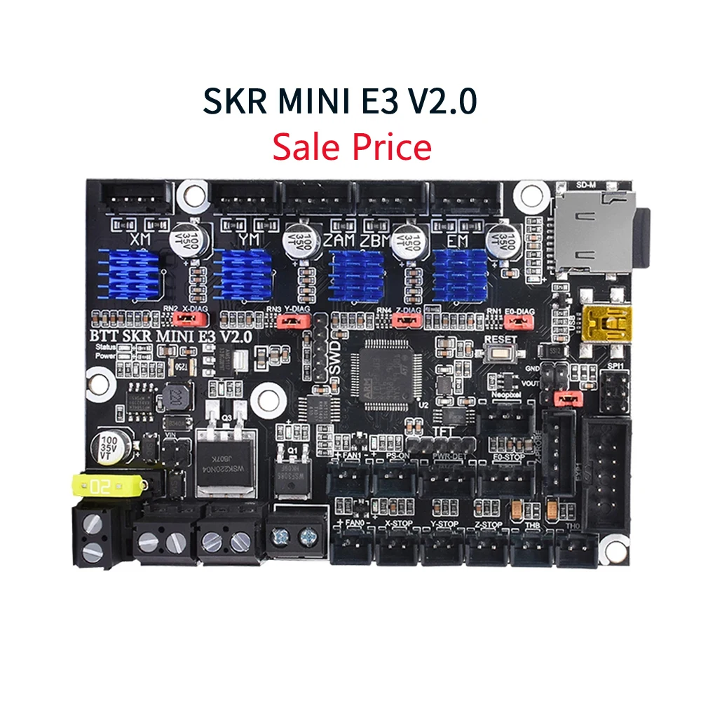 BIGTREETECH SKR MINI E3 V3.0 3D Motherboard MINI E3 V2 TMC2209 3D Drucker Zubehör Für Ender 3 Upgrade BTT SKR V1.4 Turbo