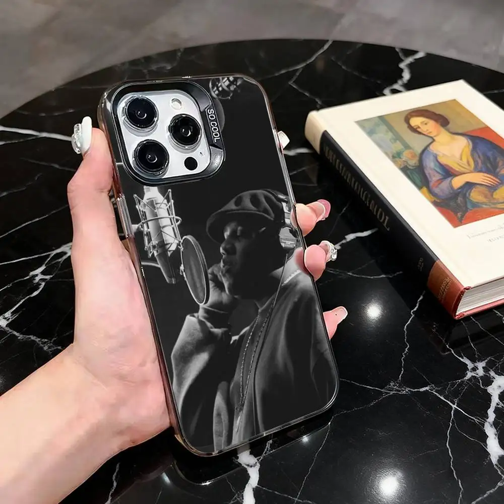 Biggie Smalls Notorious B-BIG  Phone Case For iPhone 17,16,15,14,13,12,11 Plus,Pro Max,XS,Colorful Silver Phone case Funda Cover - view 6