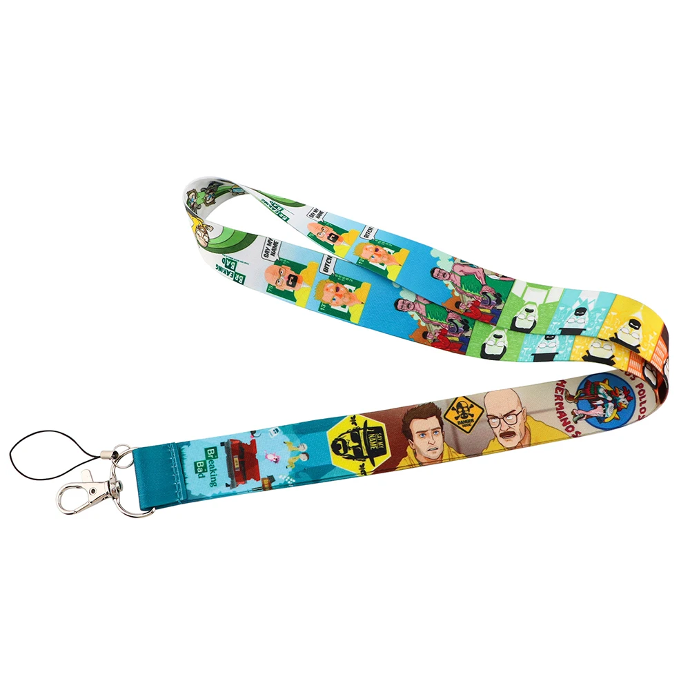 ER1805 Popular TV Show Breaking Bad Lanyard ID Badge Holder ID Card Pass Mobile Phone Straps Badge Key Holder Keychain