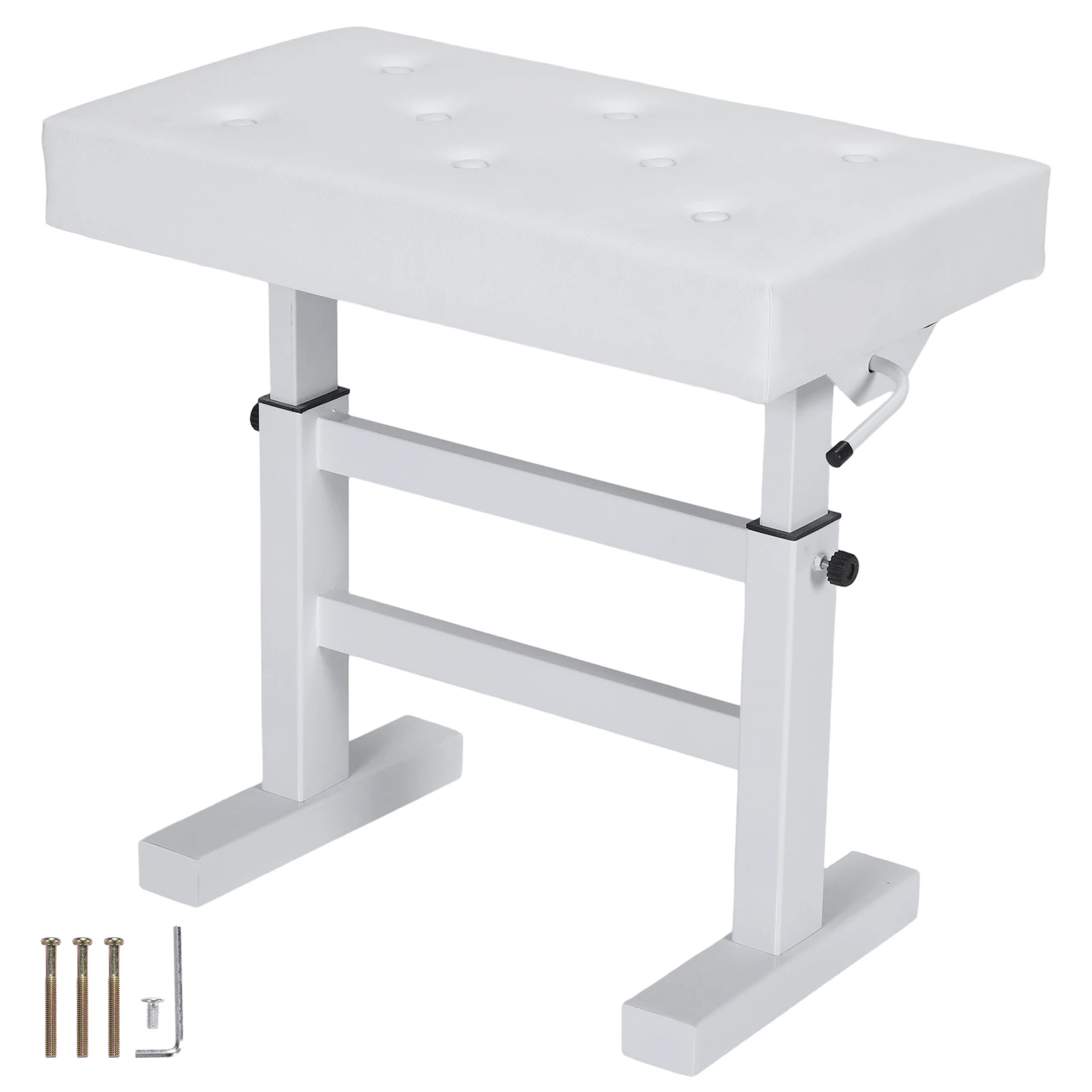 

Professional Piano Seat PU Leather High-Density Sponge Thickened Chair Non-Slip Load Up To 396LBS for Home/Music Room/Classroom