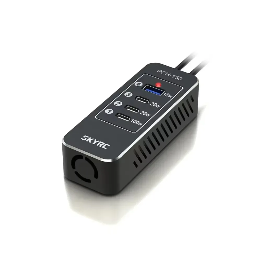 SKYRC PCH-150 Power &Charging Hub 158W Type-C USB PD Compare with T1000 D200neo Maestro Charger Discharger SK-600148 Accessories