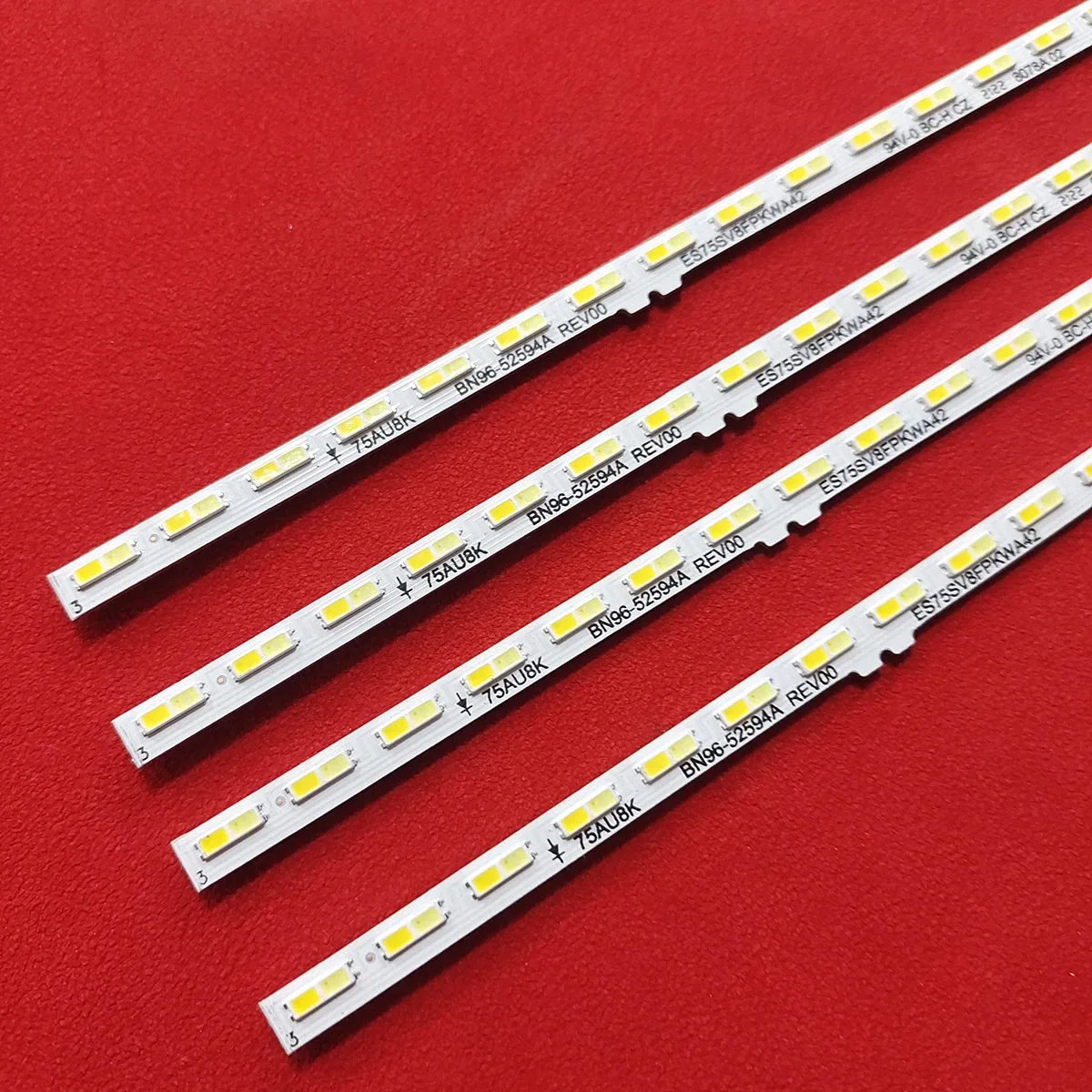LED شريط إضاءة خلفي ل UN75AU8000F UN75AU8000G UE75AU8000 LM41-01046A/C 75AUBK S1A8-750SM0-R0 ES75SV8FPKWA42 ES75SVBFPKWA42 #3