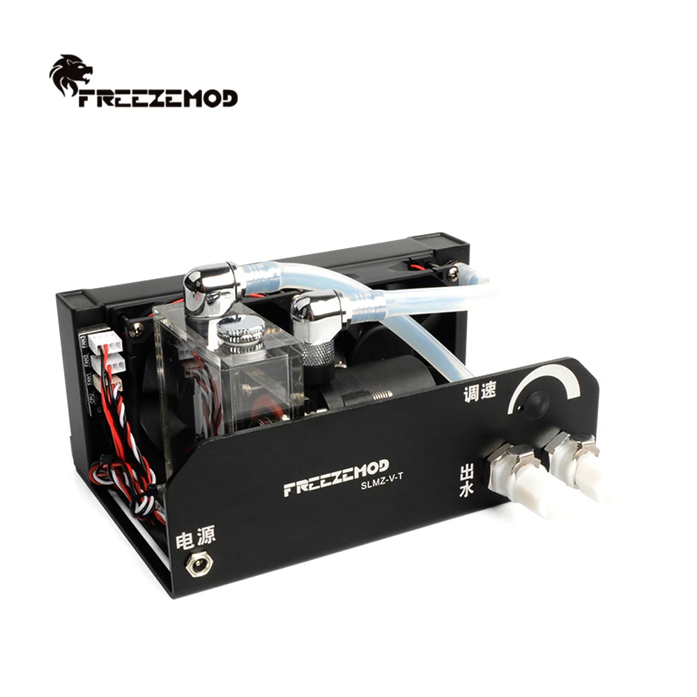 Imagem -05 - Zemod-módulo Refrigerador de Água Portátil Industrial Impressão 3d Beleza Médica Drone Notebook Cooling Kit Dual Fan 80 mm