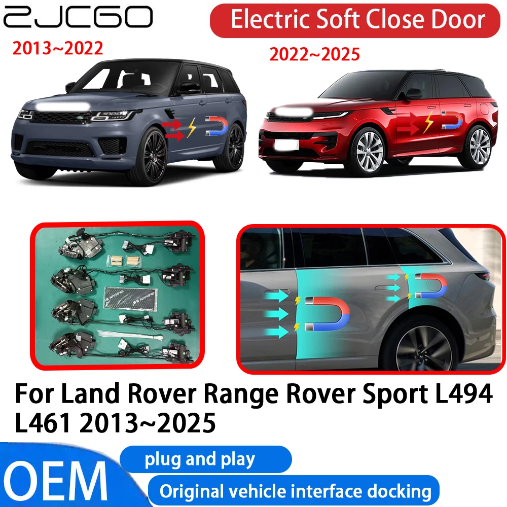

for Land Rover Range Rover Sport L494 L461 2013-2025 Car Automatic Electric Soft Close Door Closer System OEM Plug and Play