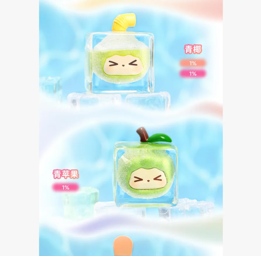 جديد حقيقي كيكي الفاكهة الجليد صندوق أعمى صغير سلسلة لطيف التماثيل دمية جمع سطح المكتب زخرفة موضة الاتجاه هدية #4