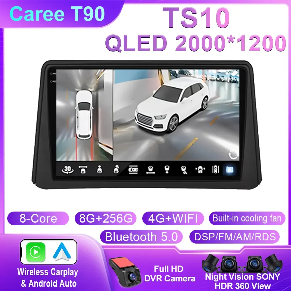Android Auto Voor Opel Vauxhall Mokka 2012-2016 Voor Buick Encore 2013-2019 Auto Radio Multimedia Speler camera Navigatie WIFI