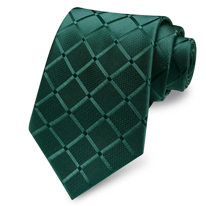 8 ซม.สีเนคไทบุรุษลายสก๊อต & Checks TIES สําหรับ Man Jacquard ทอ Ascot อย่างเป็นทางการ BusinessGroom เจ้าบ่าวอุปกรณ์เสริม