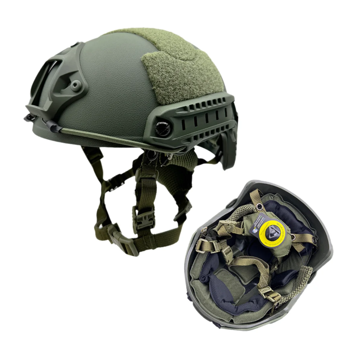 Helm cepat, helm Airsoft MH, ABS tebal luar ruangan PJ, peralatan pelindung CS menembak