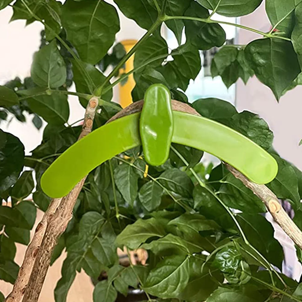 

5pcs Branch Bending Clips Plant Stem Training Tool Bright Color Durable Plastic Gardening Support for Uniform Canopy Tree