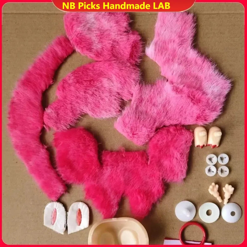 

New La V3 17cm plush doll 1:1 Material Kits Handmade DIY Gift Doll Pendant Plush Toy Ornaments Accessories Material Pack