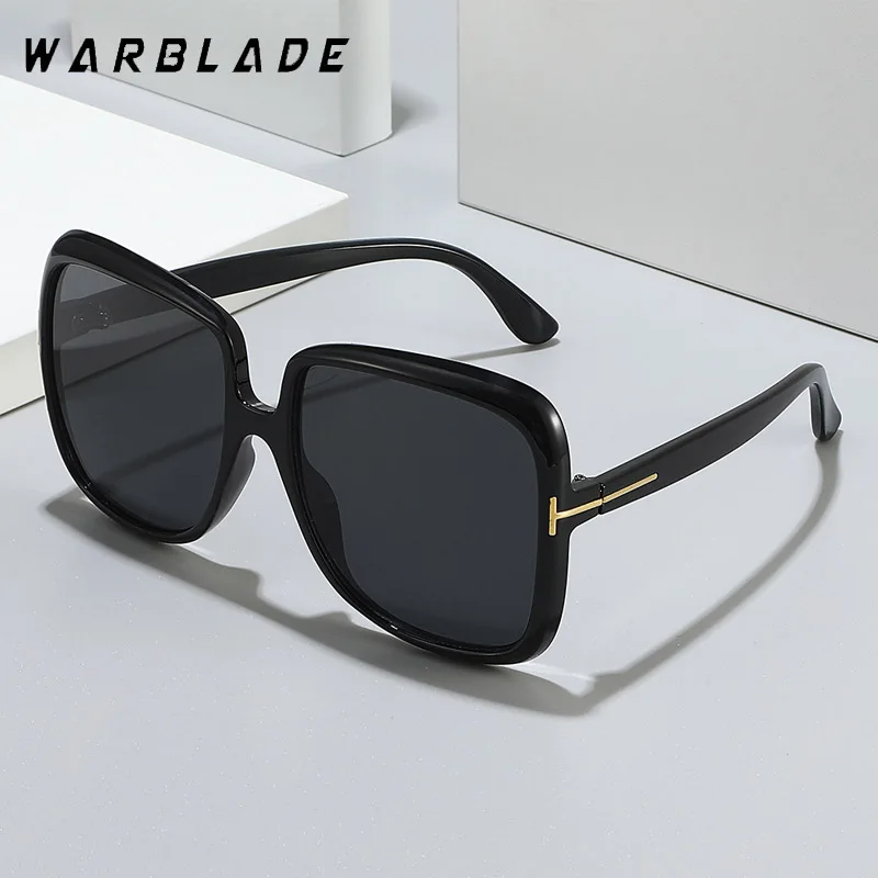 

New Oversized Fashion Square Sunglasses Women Brand Designer Luxury Eyewear Shades UV400 Men Trending Sun Glasses Summer Outdoor