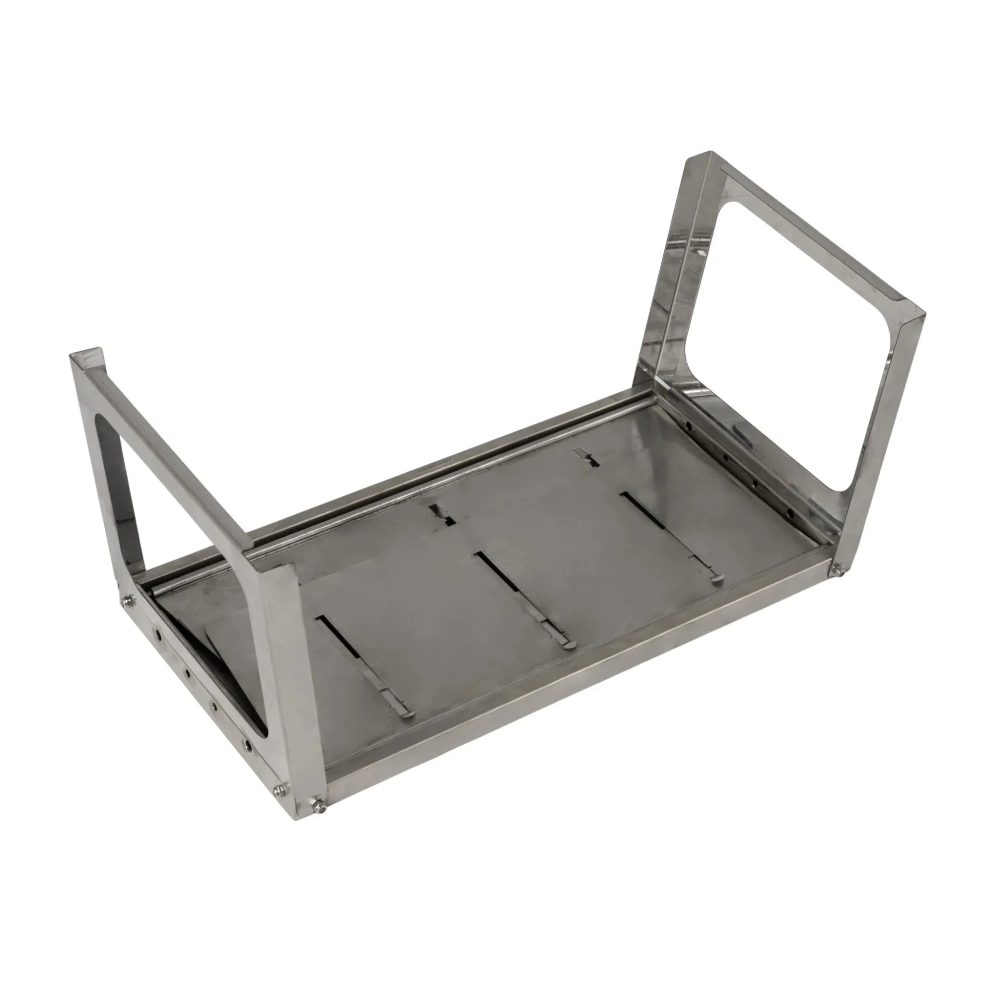 شواية فحم قابلة للطي من الفولاذ المقاوم للصدأ لشبكة الفحم الخارجية وحقيبة الحمل