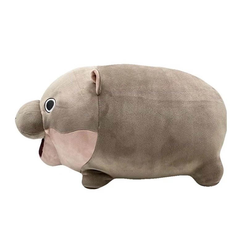 Plush Toy Cute Soft Plush Cushion Cartoon Hippo Pillow Home Decor Doll Birthday Gift