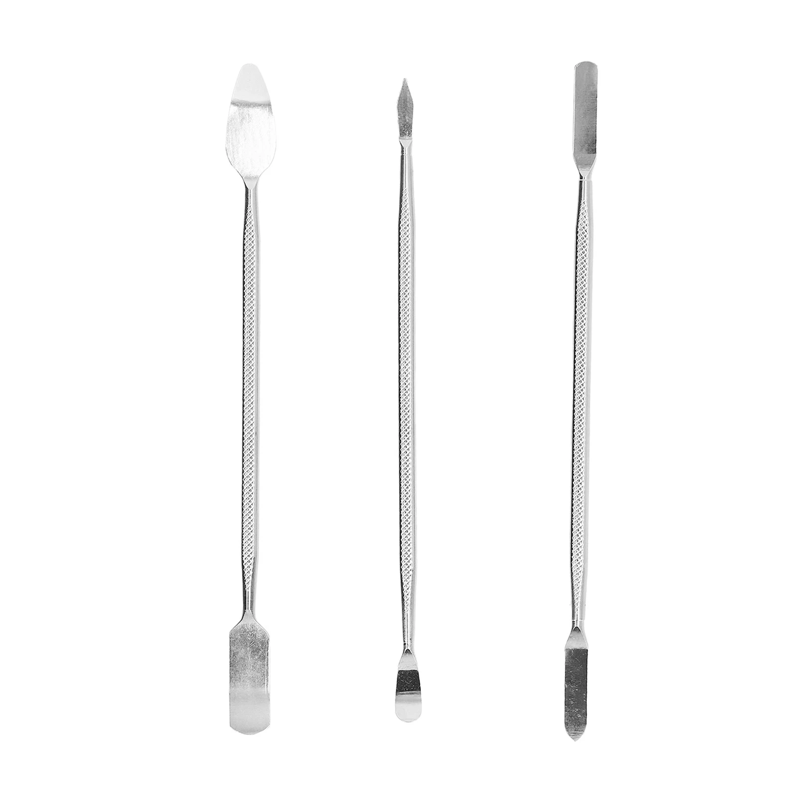 3Pcs Metal Spudger 2 Ends Repair Opening Pry Tool Kit Universal for Mobile Phone Tablet Laptop