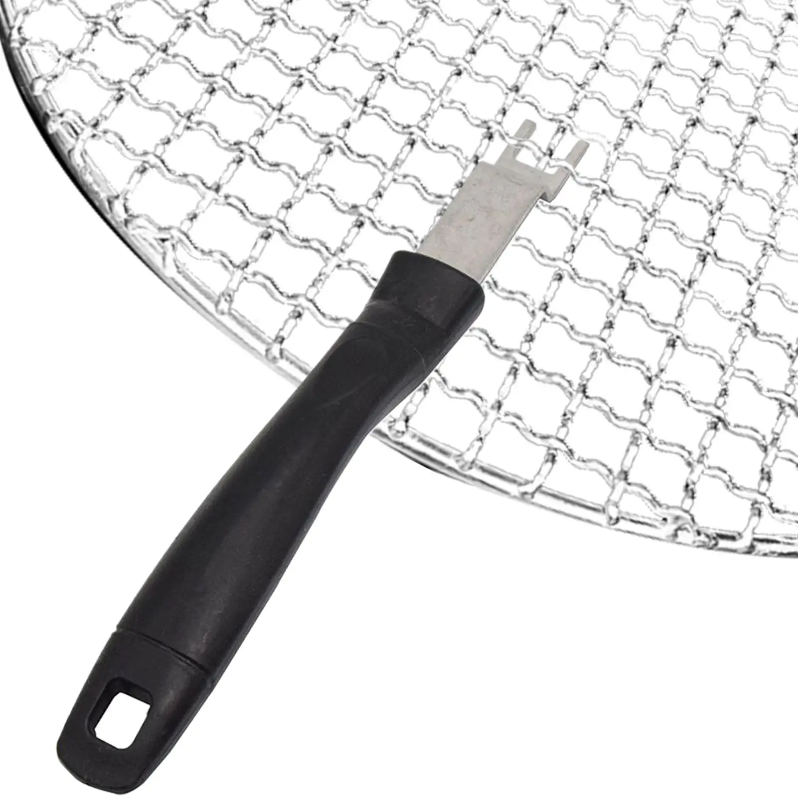 Grill Grate Lifter Tool Grill Grate Lifter Gripper Stainless Steel BBQ Cooking Accessories for Camping Backyard Barbecue Picnic