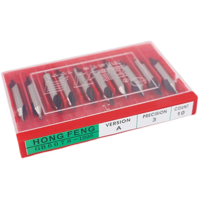 Free shipping 10Pcs/lot 1mm 2mm 3mm 4mm 5mm HSS Center Drills 60 degree Combined Countersinks Degree Angle Bit Tip Set Tool