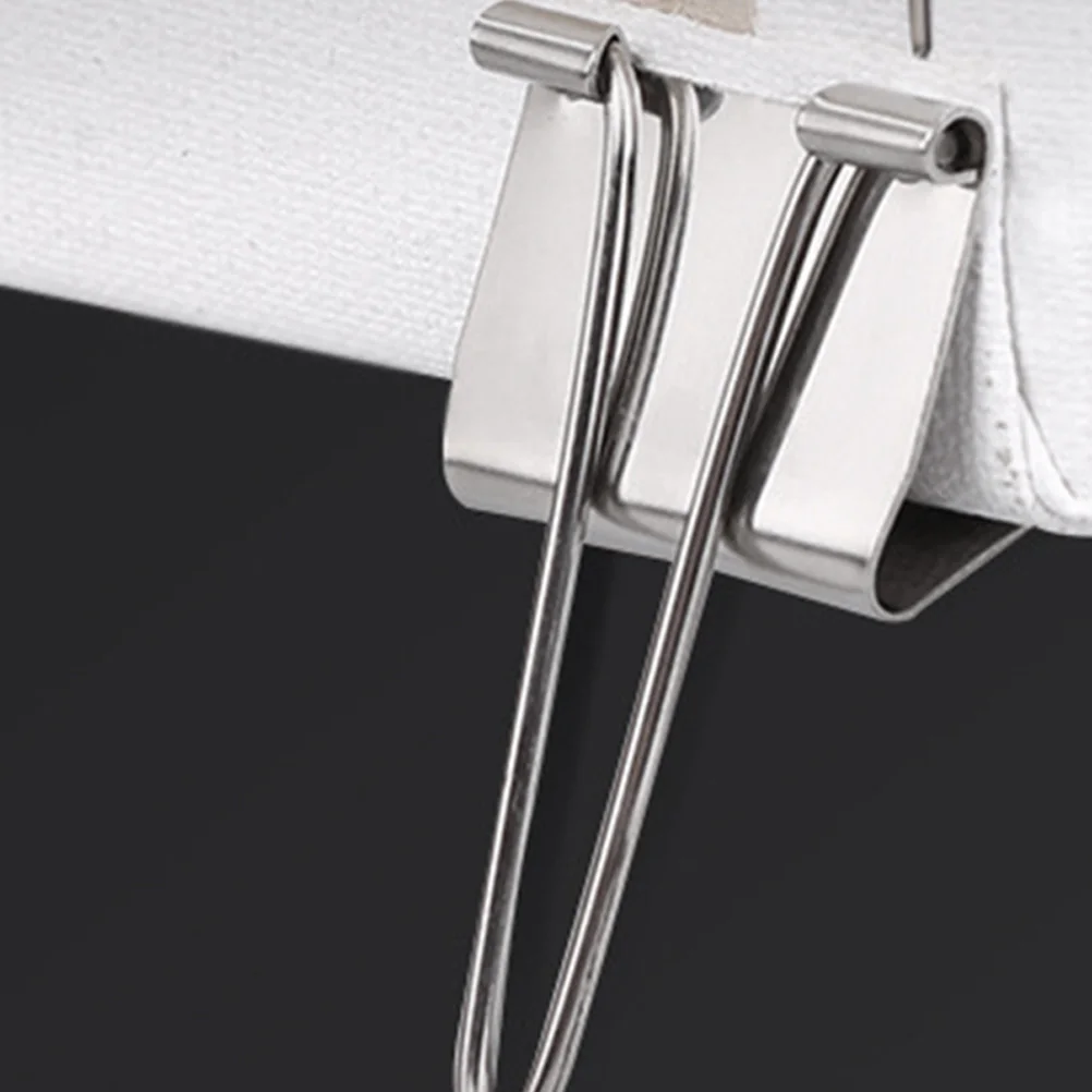 

10pcs Oil Painting Frame Clips Stainless Steel Metal Canvas Clips Wet Canvas Holder For Artist Separating Painting Art Supplies