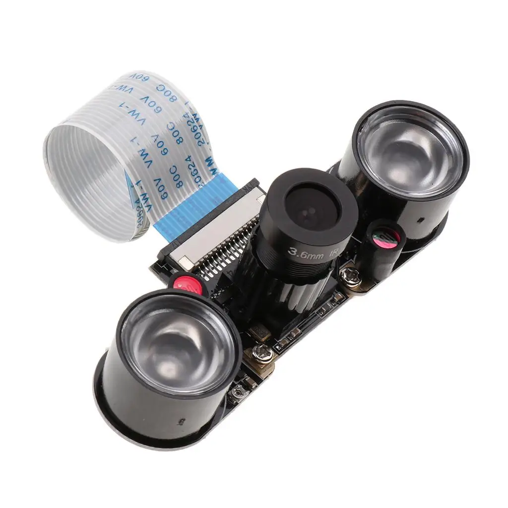 Camera Infrared Adjustable Focus Camera Module 5MP OV5647 Webcam for Raspberry Pi Projects