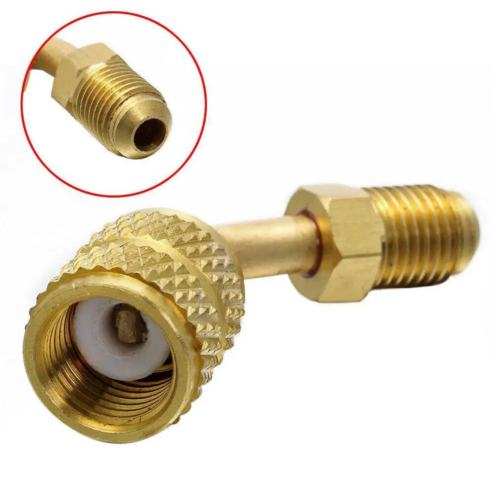 

Адаптер для автомобильного кондиционера R410a R22 R32, резьба X 1/4 м